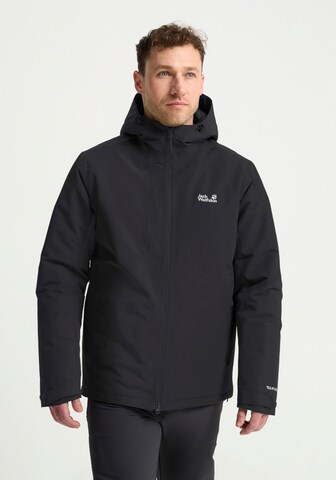 JACK WOLFSKIN Winter Jacket in Black