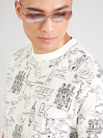 Karl Lagerfeld Футболка в Белый