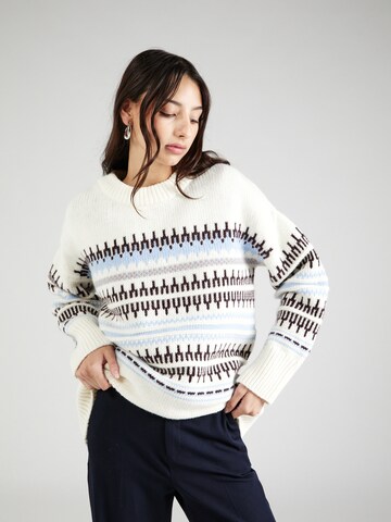 KnowledgeCotton Apparel - Pullover em branco: frente