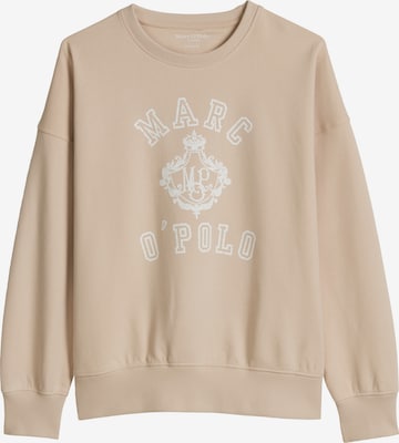 Marc O'Polo Sweatshirt in Beige: front