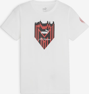PUMA Funktionsshirt 'AC Milan' in Weiß: predná strana