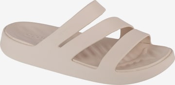 Crocs Sandals in Beige: front