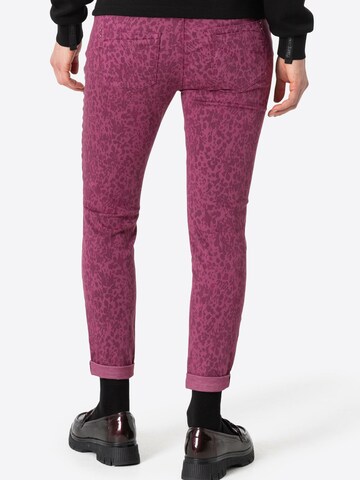 TIMEZONE Slim fit Jeans 'Nali' in Red