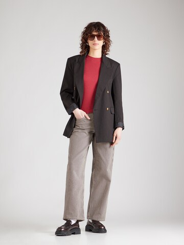 T-shirt 'PCNICCA' PIECES en rouge