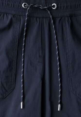 CECIL Tapered Cargo Pants in Blue