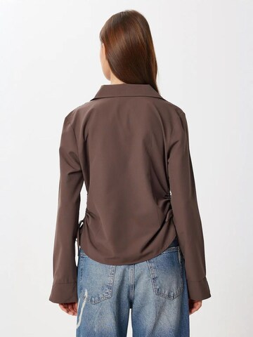 Happiness İstanbul - Blusa em castanho