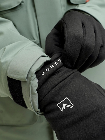 JACK & JONES - Guantes con dedos en negro