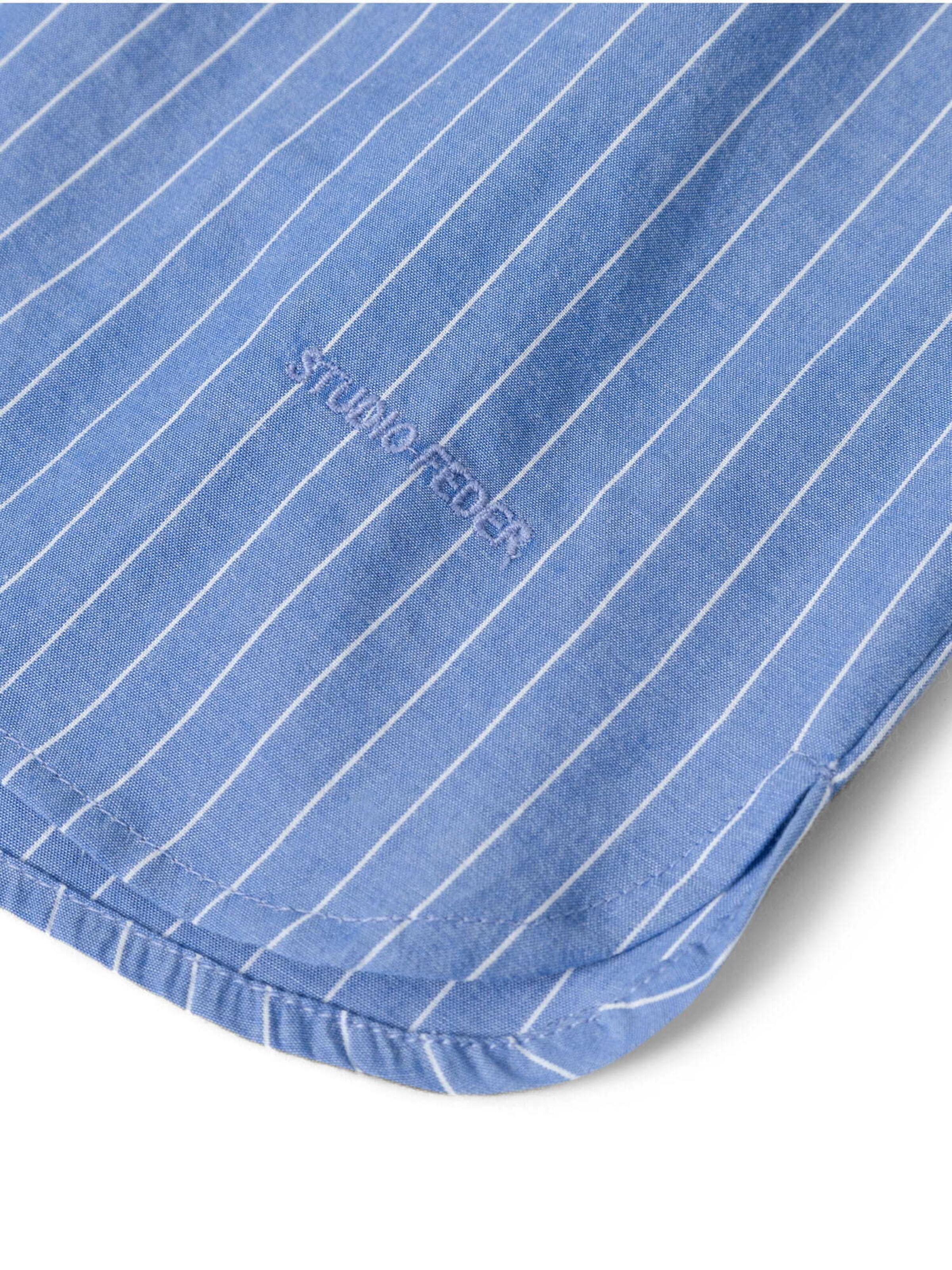 STUDIO FEDER Loose fit Pants 'Jasmin' in Blue