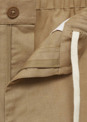 MANGO MAN Regular Hose 'Cabrera' in Beige