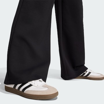 Wide Leg Pantalon ADIDAS ORIGINALS en noir
