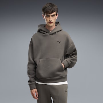 Pull-over de sport PUMA en gris : devant