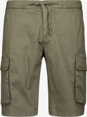 No Excess Regular Trousers in Green: front
