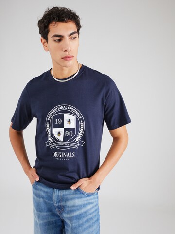 JACK & JONES T-Shirt in Blau: Vorderseite