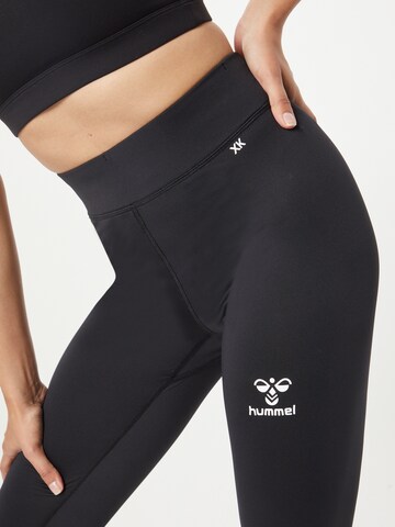 Hummel Skinny Sportovní kalhoty – černá