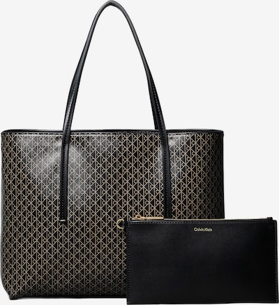 Calvin Klein Shopper torba u bež / crna, Pregled proizvoda