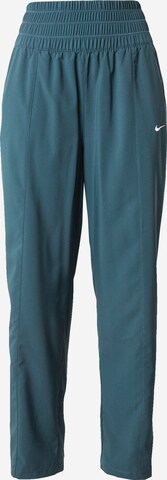 Regular Pantalon de sport 'One' NIKE en bleu : devant