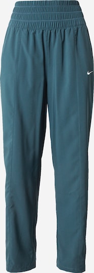 Pantaloni sport 'One' NIKE pe verde petrol / alb murdar, Vizualizare produs