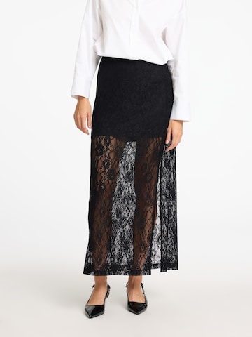 SELECTED FEMME - Falda 'SLFMISTA' en negro: frente