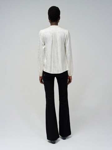 Chemisier Salsa Jeans en blanc