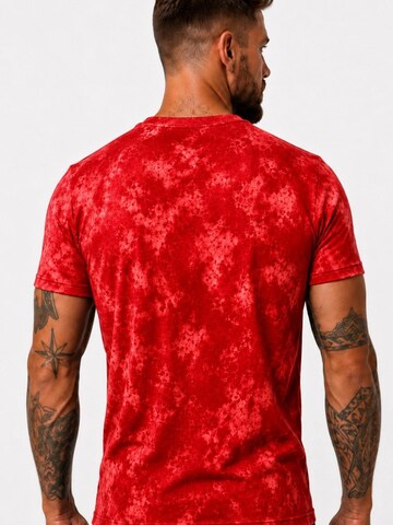 L.Gonline Shirt 'Sailing Batik'‌‌‌‌ in Rot