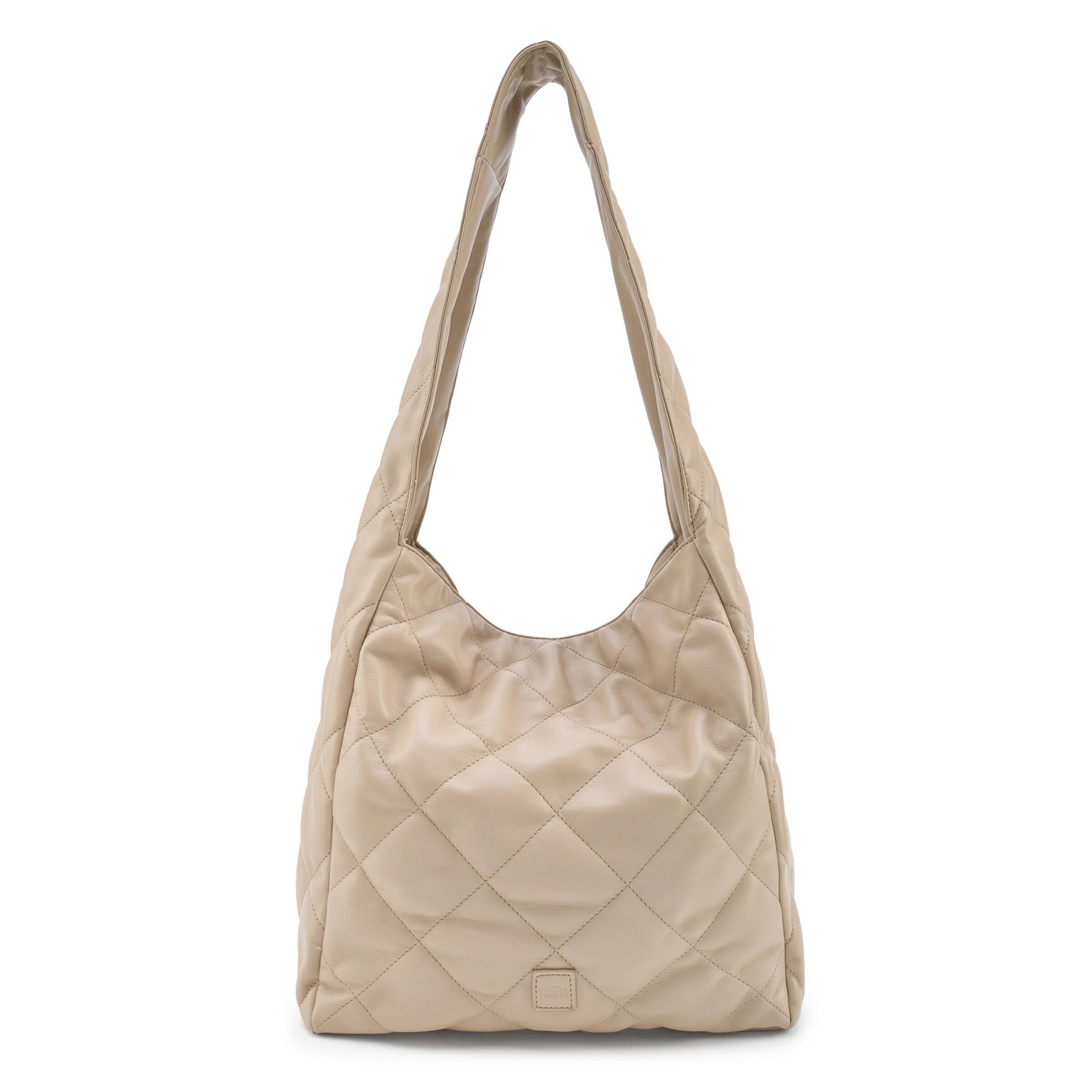 Sac bandoulière FREDsBRUDER en beige : devant