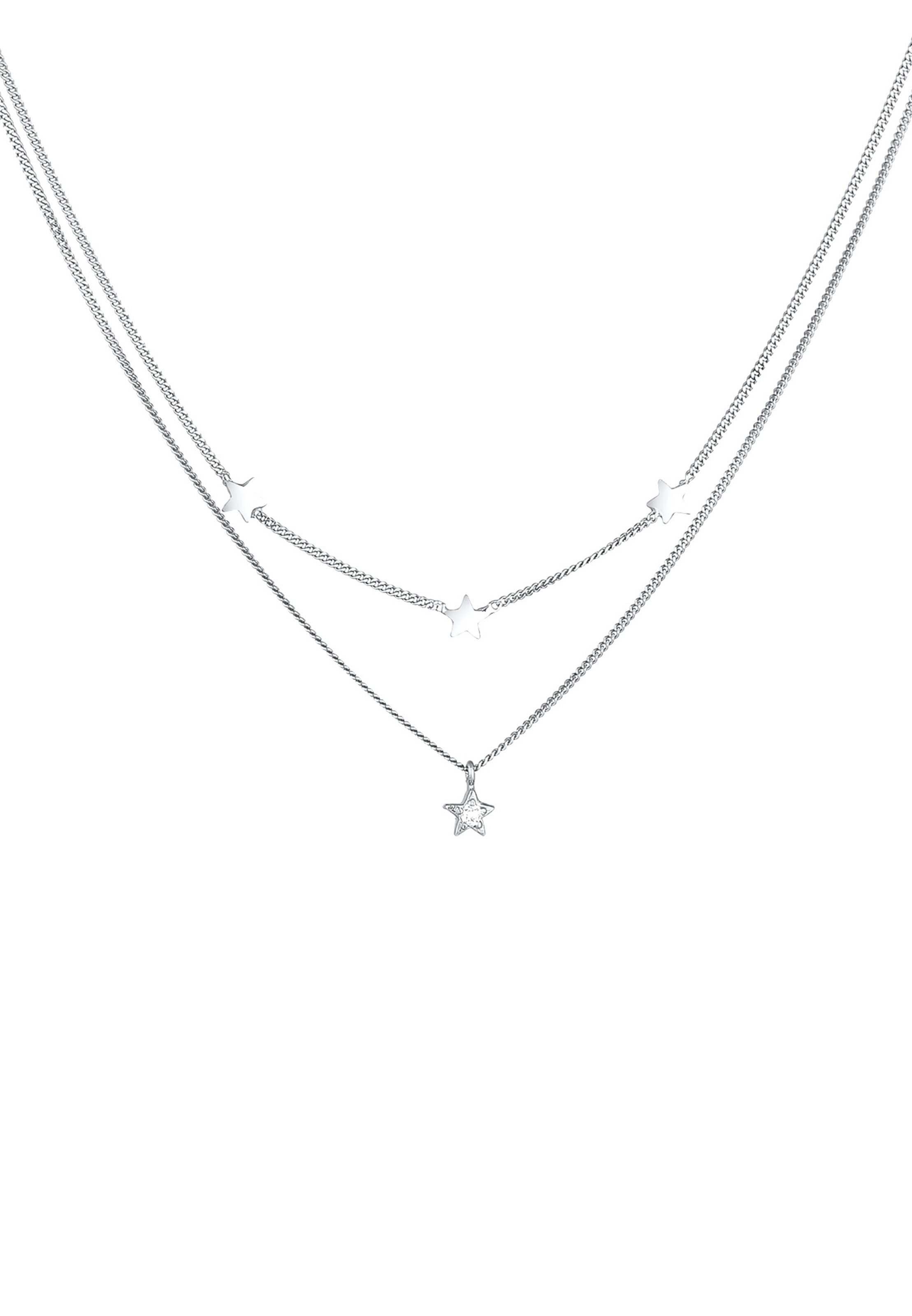 ELLI Kette 'Weihnachten' in Silber