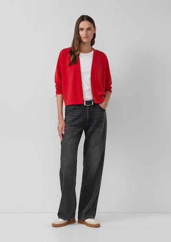 s.Oliver Sweatvest in Rood