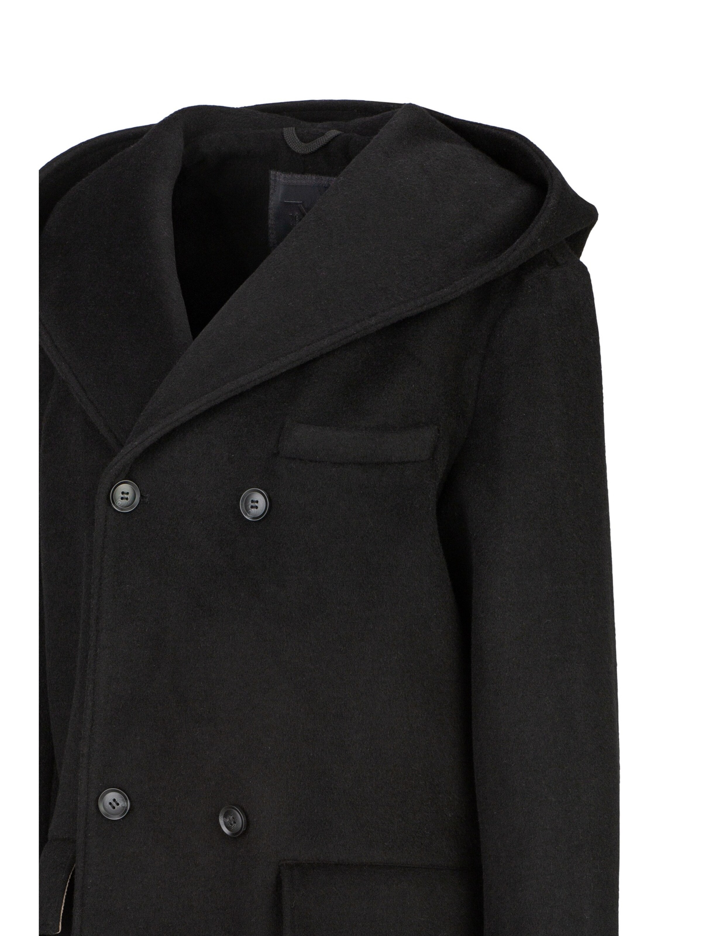 19V69 ITALIA Winter coat ' Daniele' in Black