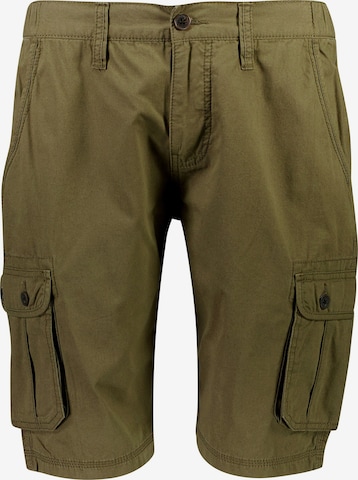 Loosefit Pantalon cargo Jack's en vert : devant
