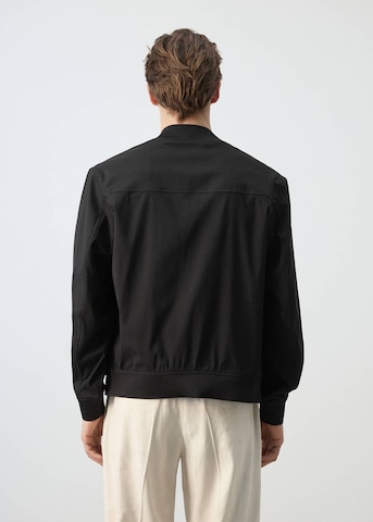 MANGO MAN Between-Season Jacket 'Nasta' in Black