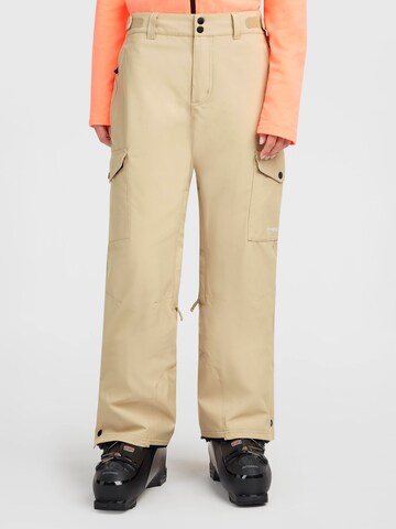 O'NEILL Regularen Outdoor hlače | bež barva: sprednja stran