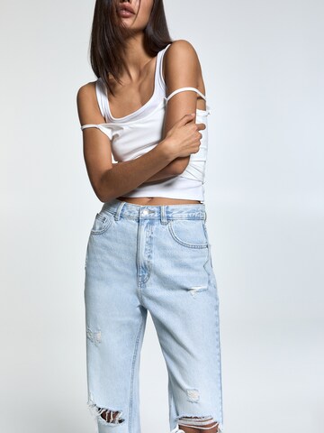 Regular Jean Pull&Bear en bleu