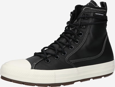 Sneaker înalt CONVERSE pe negru / alb, Vizualizare produs