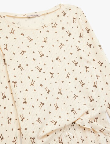 Koton Pyjama in Beige