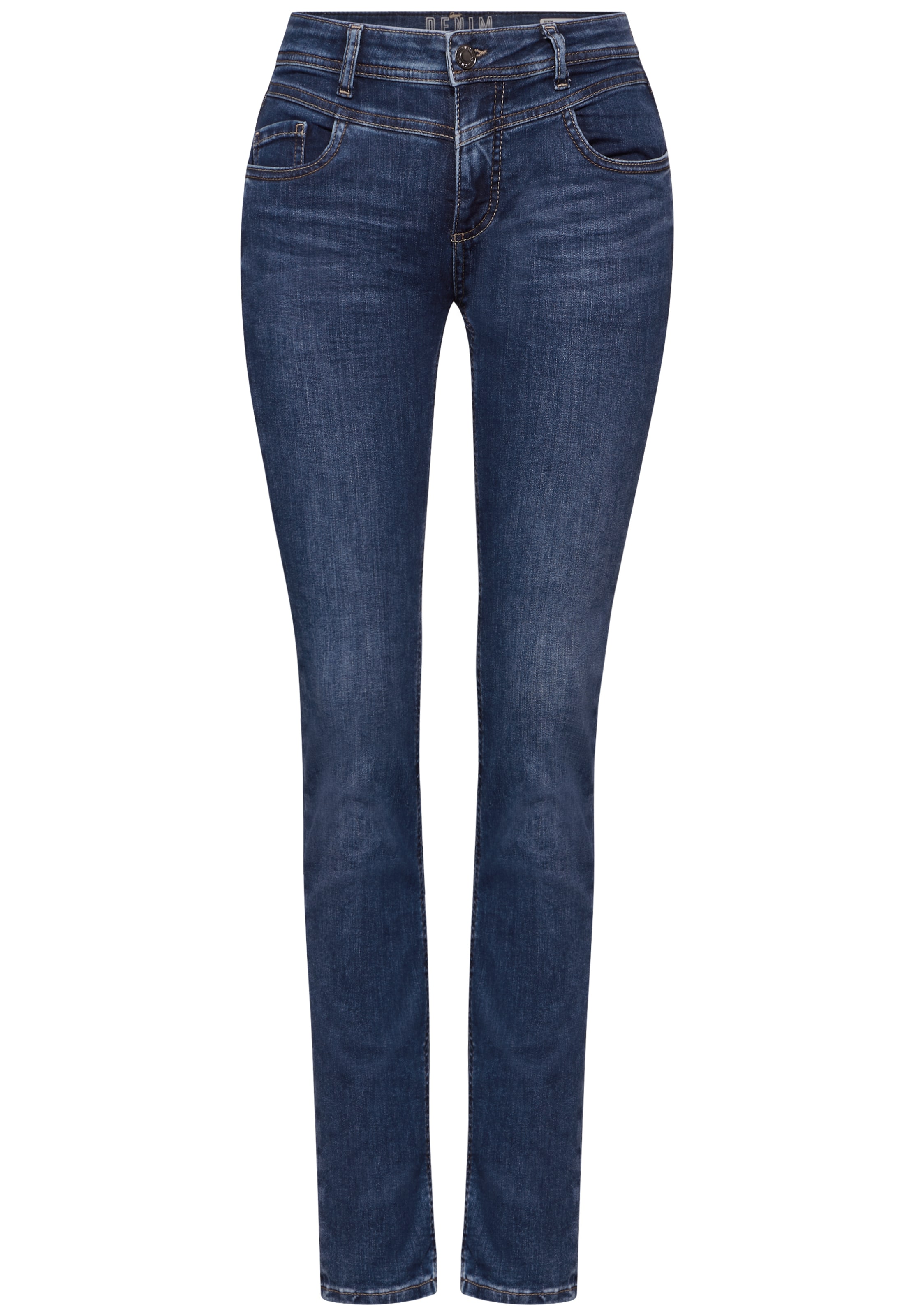 STREET ONE Regular Jeans in Blue: front