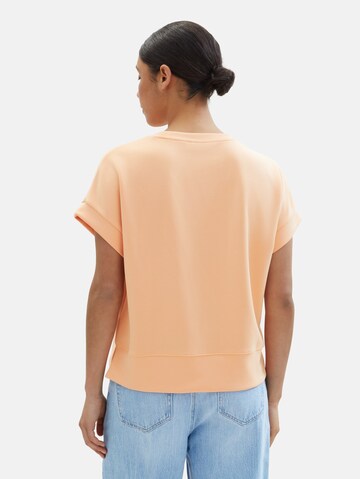 TOM TAILOR T-Shirt in Orange