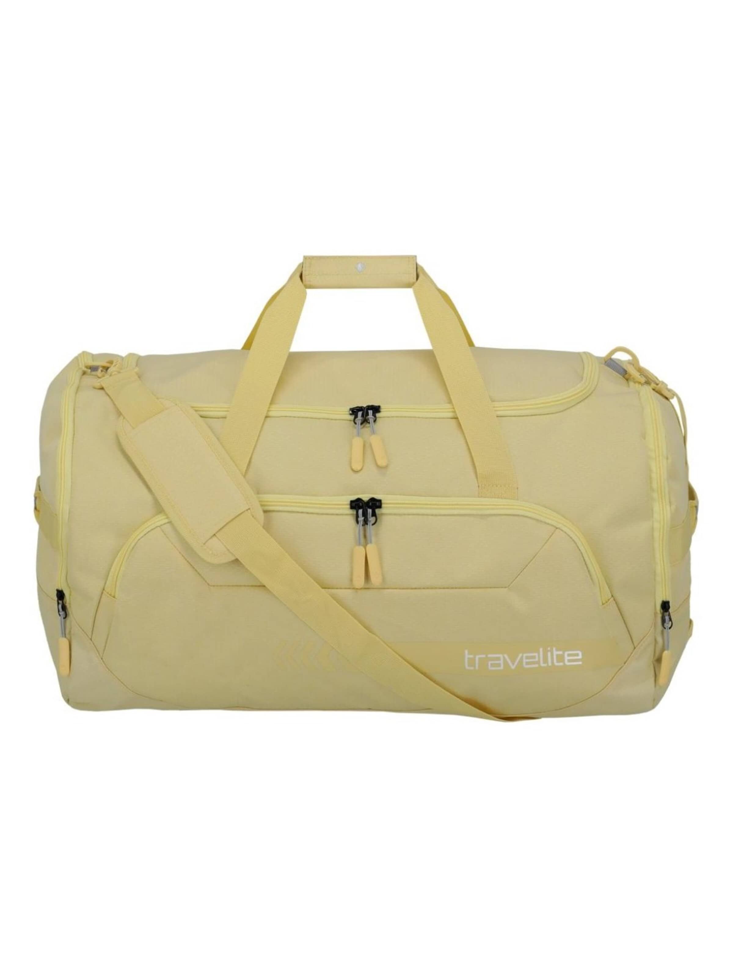 TRAVELITE - Bolsa de viaje en amarillo: frente