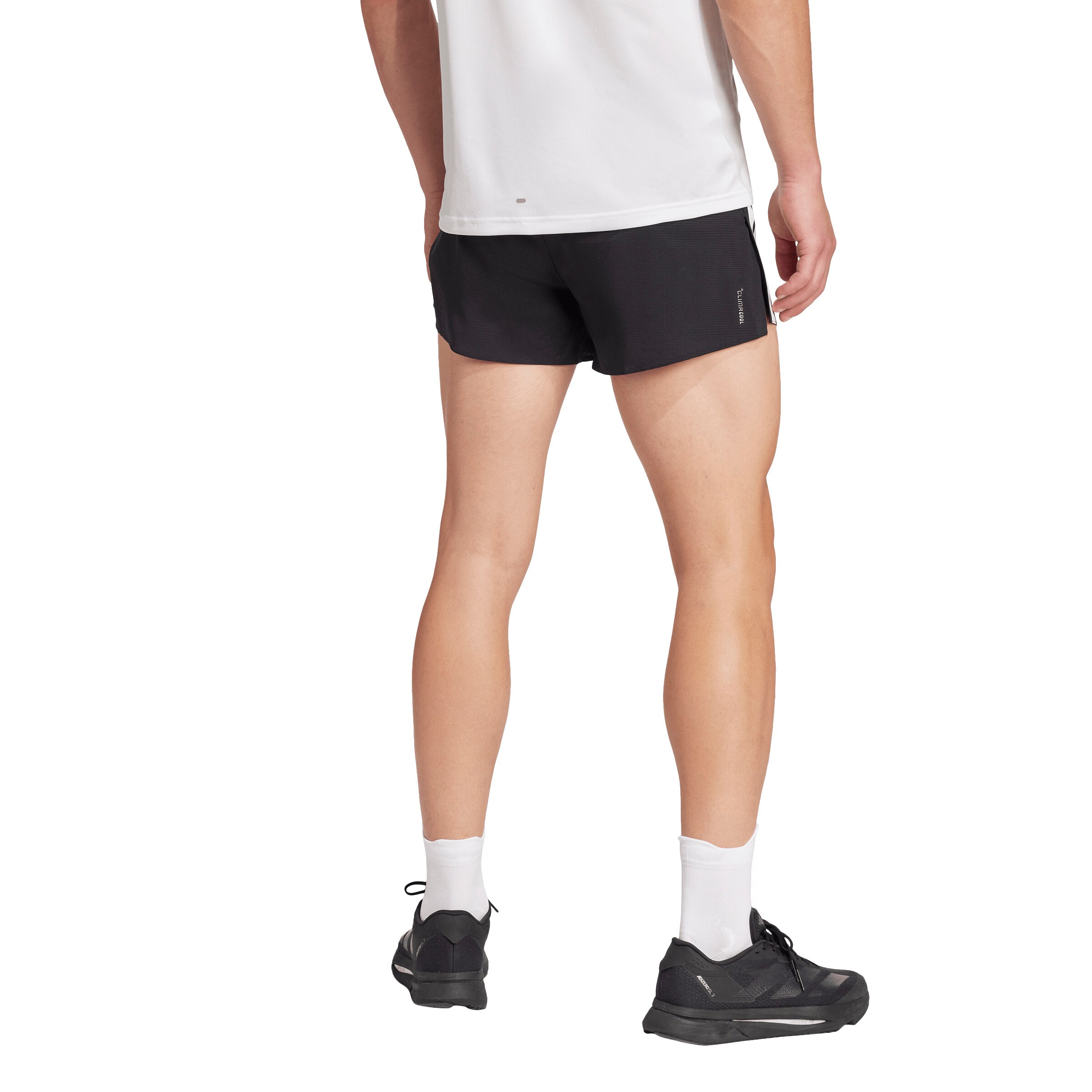 ADIDAS PERFORMANCE Slimfit Sportbroek 'Adizero' in Zwart