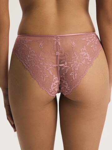 Panty 'Slip Cloe, florale Spitze, mit Baumwollzwickel, normale Leibhöhe' di ESOTIQ in rosa