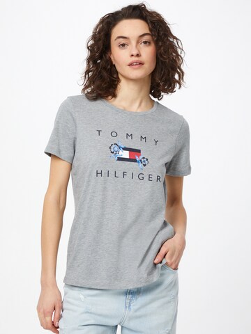 Tricou de la TOMMY HILFIGER pe gri: față