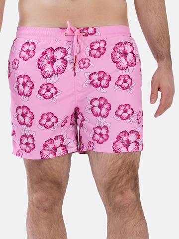 Maillot de bain Frozen Cape en rose : devant