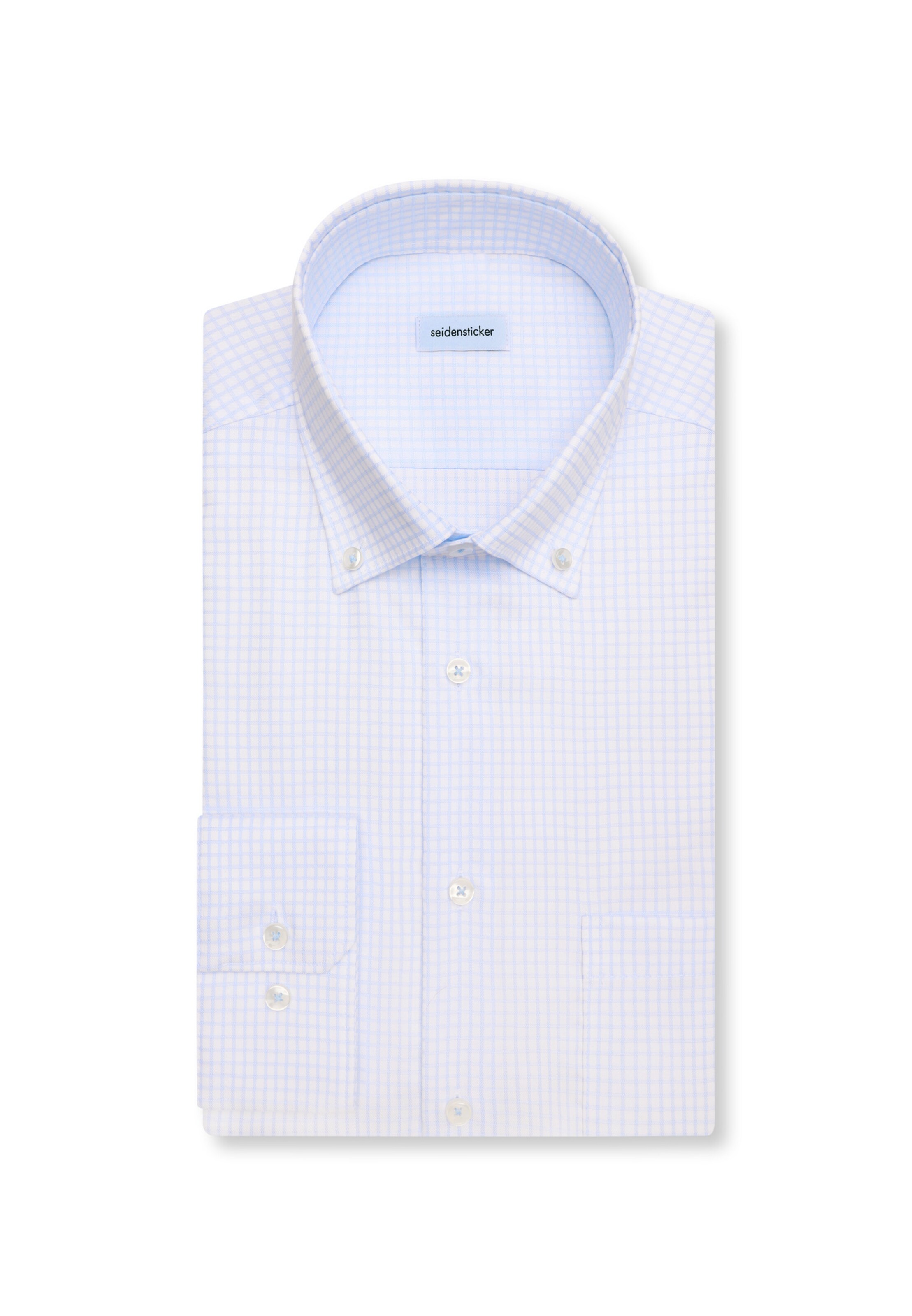 Coupe regular Chemise business SEIDENSTICKER en bleu