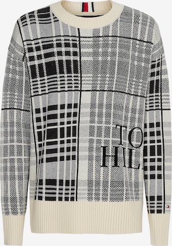 TOMMY HILFIGER Pullover in Grau: front