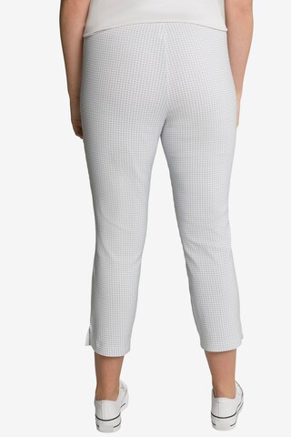 Ulla Popken Slim fit Pants 'Sienna' in White