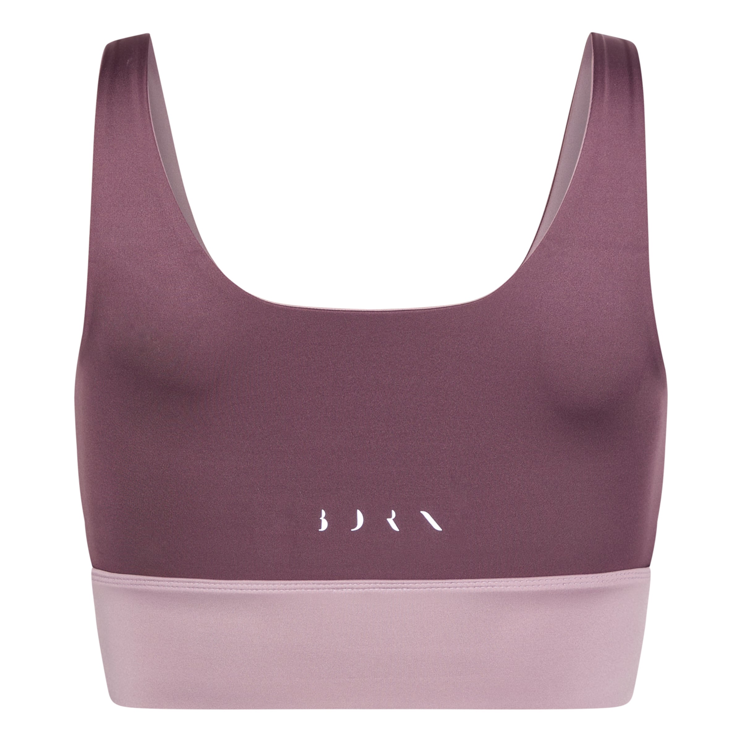 Born Living Yoga Sporttop 'Maiko' in Lila: voorkant