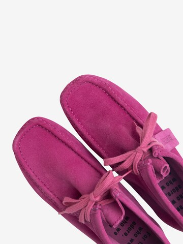 BRONX Lace-Up Shoes 'Wonde-Ry' in Pink