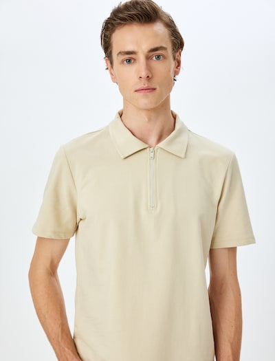 Koton Poloshirt in hellbeige, Produktansicht