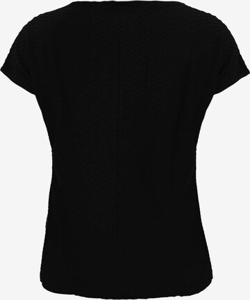Yoek Shirt ' Oblie ' in Zwart