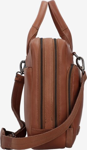 Plevier Document Bag in Brown