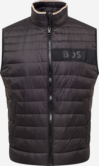 BOSS Black Chaleco 'Darolan' en marrón claro / negro / blanco, Vista del producto